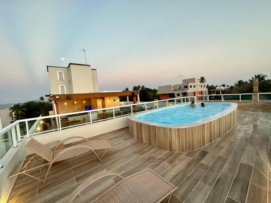 Flat Confortavel E Completo A Poucos Passos Da Praia Em Porto De Galinhas Rua Das Sombrinhas Экстерьер фото